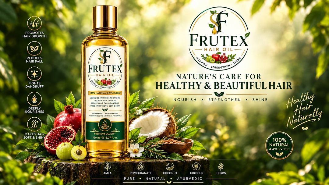 FRUTEX Hair Oil — Nourishes From Root To Tip